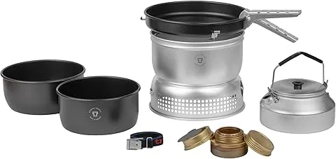 Trangia 25 - Non-Stick Cookware Set with Kettle and Alcohol Burner