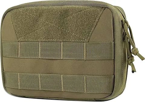 OneTigris MOLLE EDC - Tactical Tool Pouch (Nylon), Camo - Advanced Version