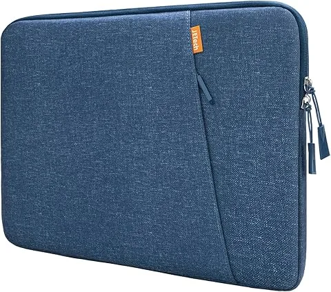 JETech Laptop Sleeve for 13-14 Inch MacBook Neo (A18 Pro), MacBook Air/Pro (M1-M5) 2020-2026, 13-13.6 Inch Laptop, Waterproof Shockproof Soft Bag with Pocket (Navy)